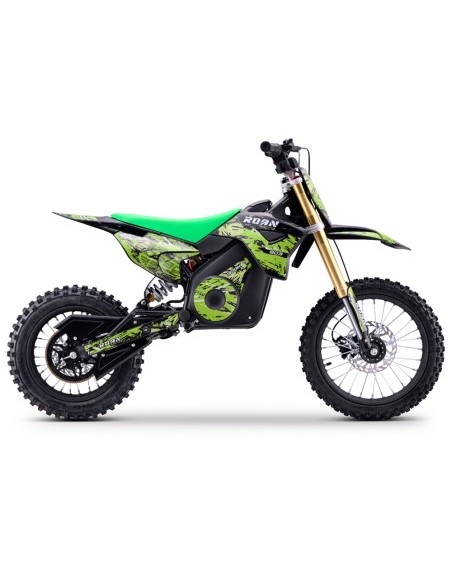 Pit bike eléctrica 1800W Roan 903 14/12"
