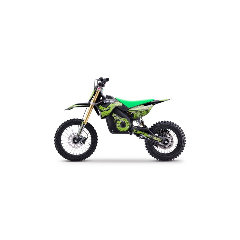Pit bike eléctrica 1800W Roan 903 14/12"