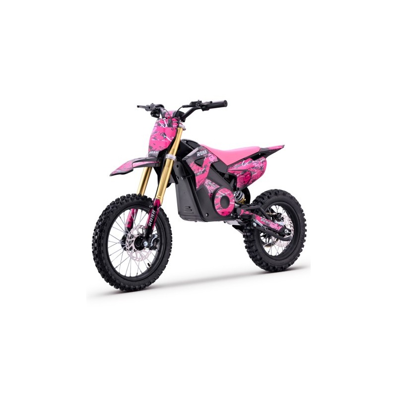 Pit bike eléctrica 1800W Roan 903 14/12"