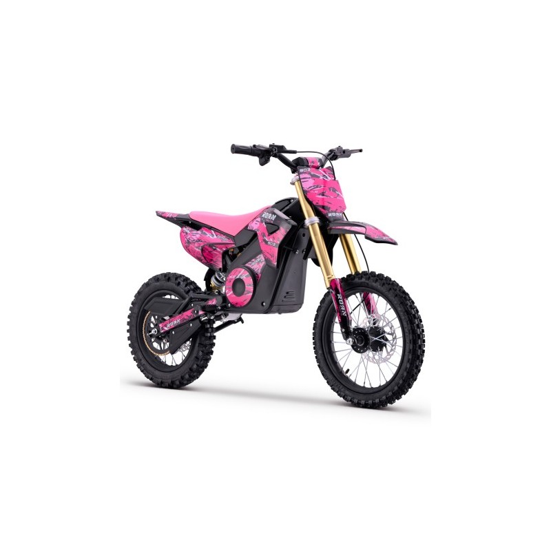 Pit bike eléctrica 1800W Roan 903 14/12"