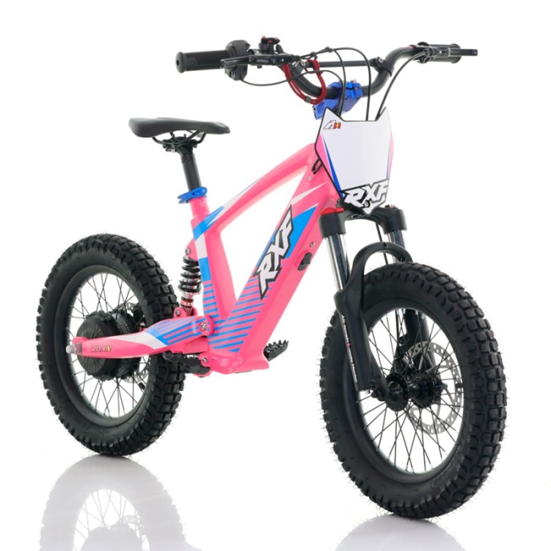 Bicicleta eléctrica infantil 350W 16" Roan RXF...