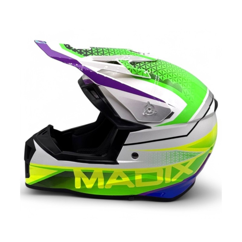Casco niño motocross enduro madix KID25