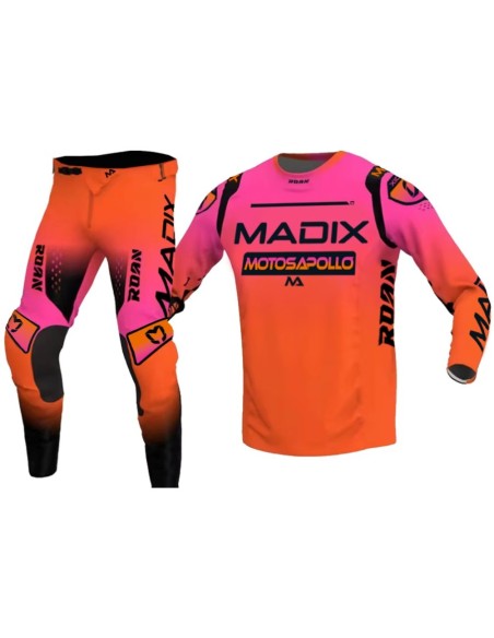 Ropa de motocross junior Madix Camiseta y pantalón