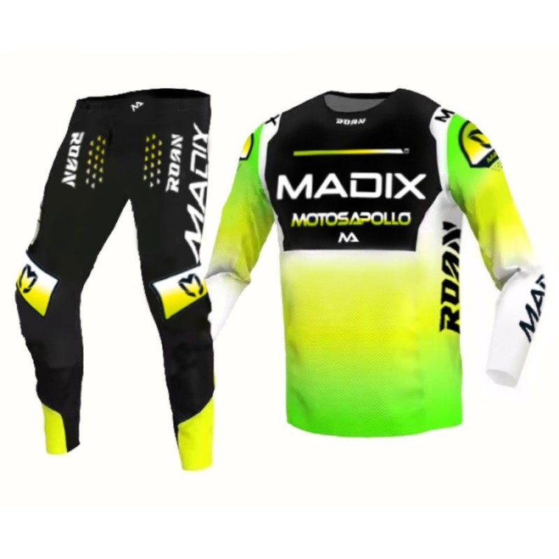 Ropa de motocross junior Madix Camiseta y pantalón 2