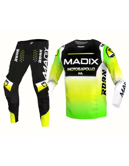 Ropa de motocross junior Madix Camiseta y pantalón