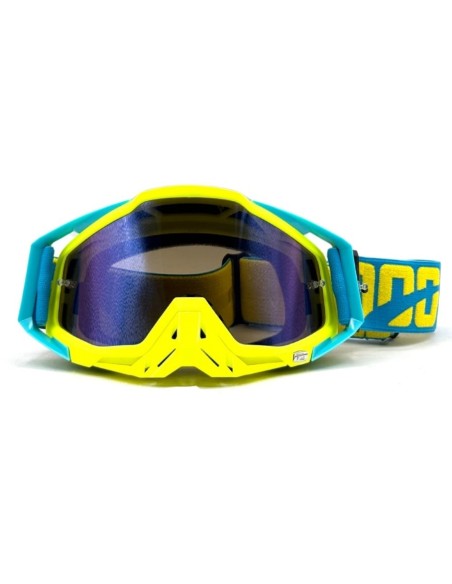 Gafas motocross 100 Madix protector nasal