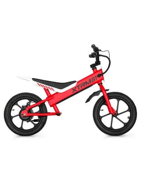 Bicicleta eléctrica sin pedales para niños 36V 350W DX 16 ROJO