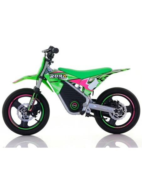 Mini moto Warrior eléctrica 350W Roan MX E350 14/14" Supermotard