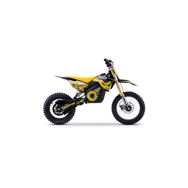Pit bike eléctrica 1800W Roan 903 14/12"